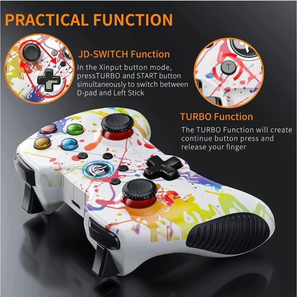 EasySMx Wireless 2.4g Gaming Controller - Picture 4 of 6